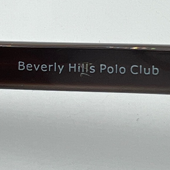 Beverly Hills Polo Club BHPC71 Brown Rectangular Sunglasses Frames - Picture 4 of 5